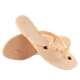 Flip-flops meliski beige D2D nøgen 2