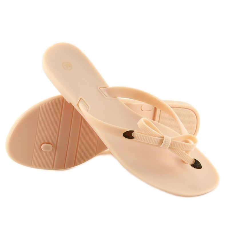 Flip-flops meliski beige D2D nøgen 2