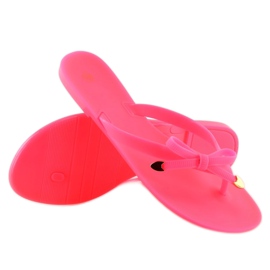 Flip-flops meliski fuchsia D2D neon lyserød 1