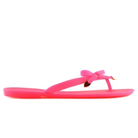 Flip-flops meliski fuchsia D2D neon lyserød 2