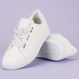 Hvide mode sneakers 1
