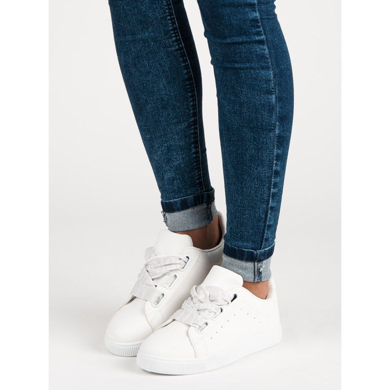 Hvide mode sneakers 2