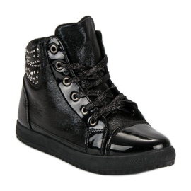 Bunde sneakers sort 1
