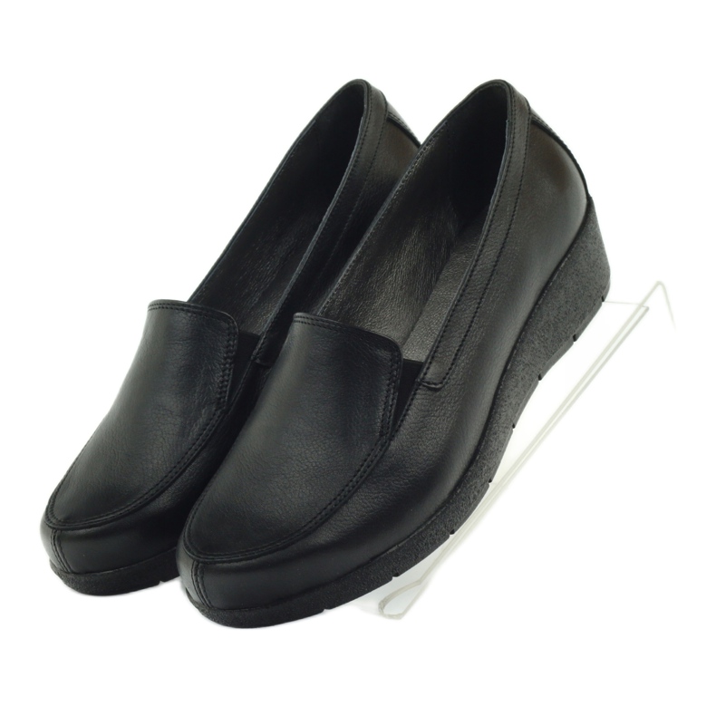 Angello 1720 sorte mocassin sko 4