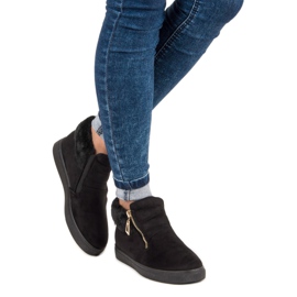 Sport Sorte sneakers over anklen 2