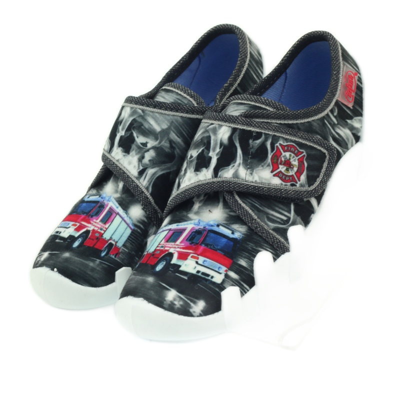 Befado børnesko hjemmesko sneakers 273x240 hvid sort blå rød 4