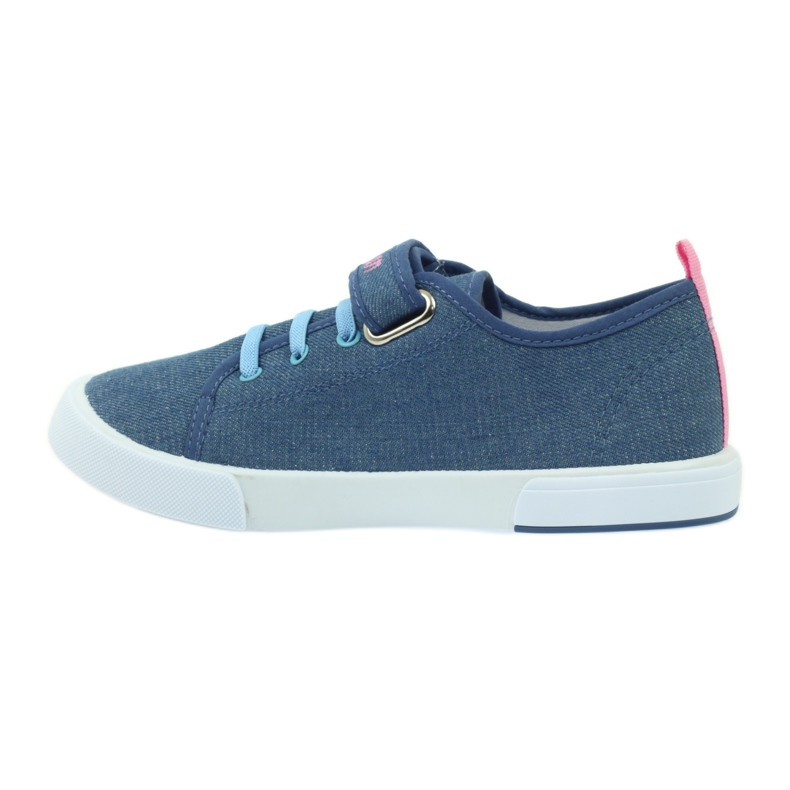 American Club Amerikanske pink læber sneakers lyserød marineblå 2
