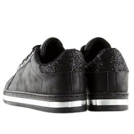 Sorte damesneakers BK-81 Sort 1