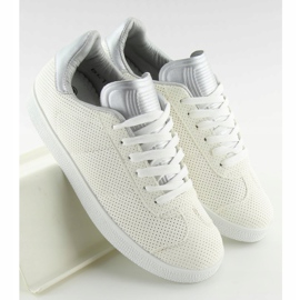 Hvide kvinders sneakers BL131P Hvid 2