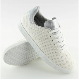 Hvide kvinders sneakers BL131P Hvid 1