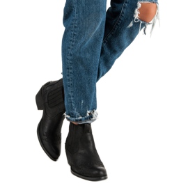 Corina Sorte cowboystøvler 1