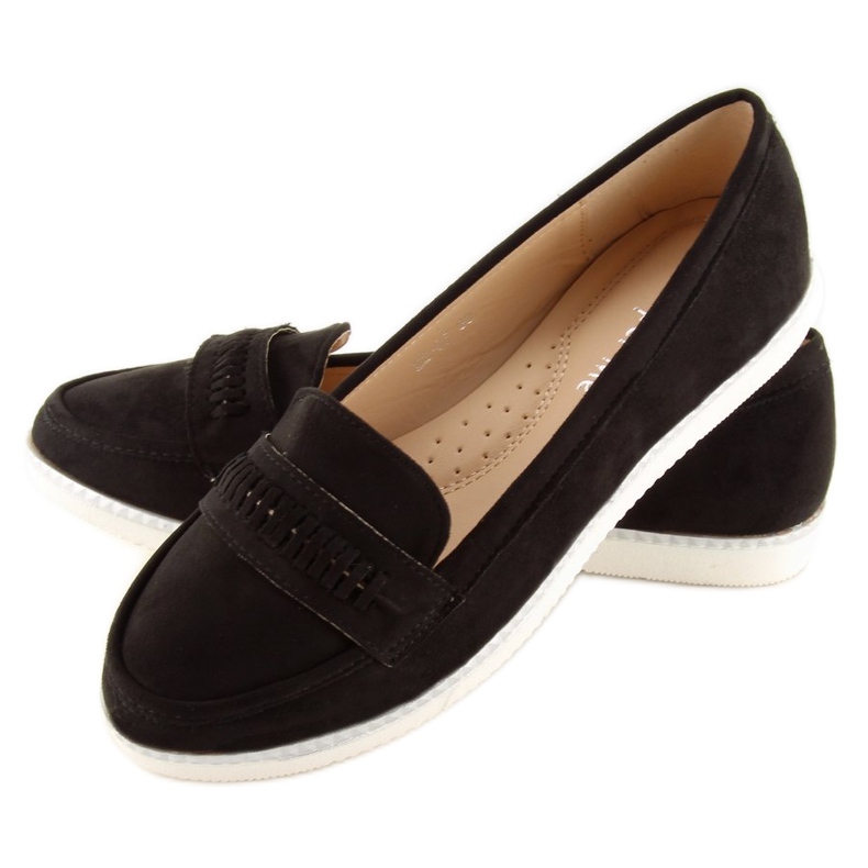 Sorte loafers til kvinder 22-07 Sort 1