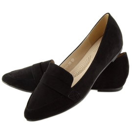 Sorte mandel loafers DO-38 sort 2