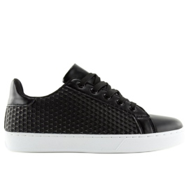 Sorte damesneakers KK-142 Sorte 2