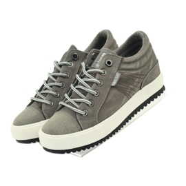 Wedge sneakers Big Star 274500 grå 4
