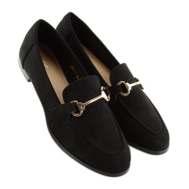 Sorte loafers til kvinder 369-11 sorte 2