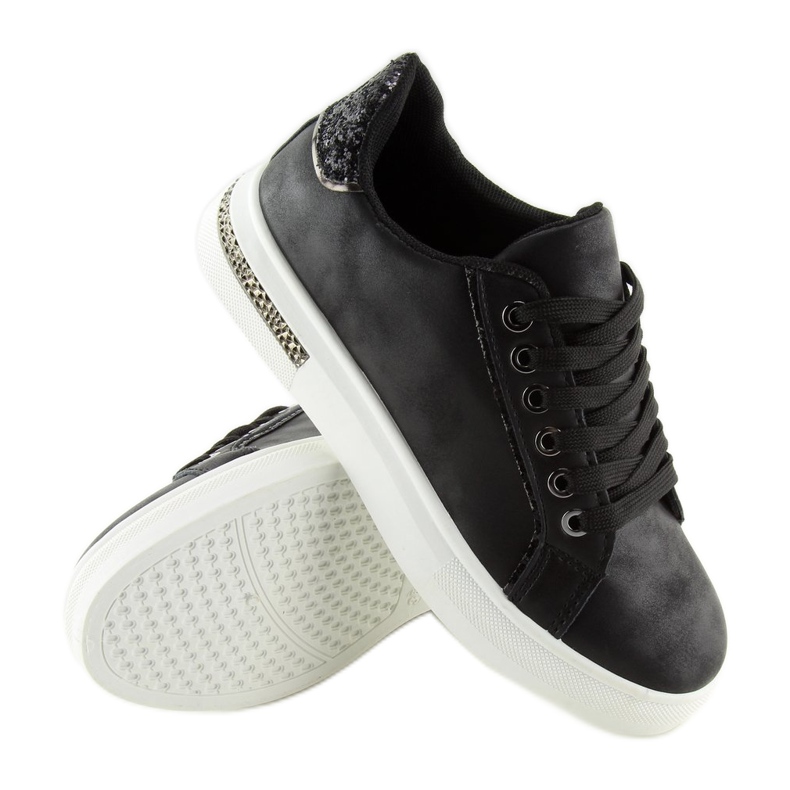 Sorte damesneakers AB-52 Sort 1