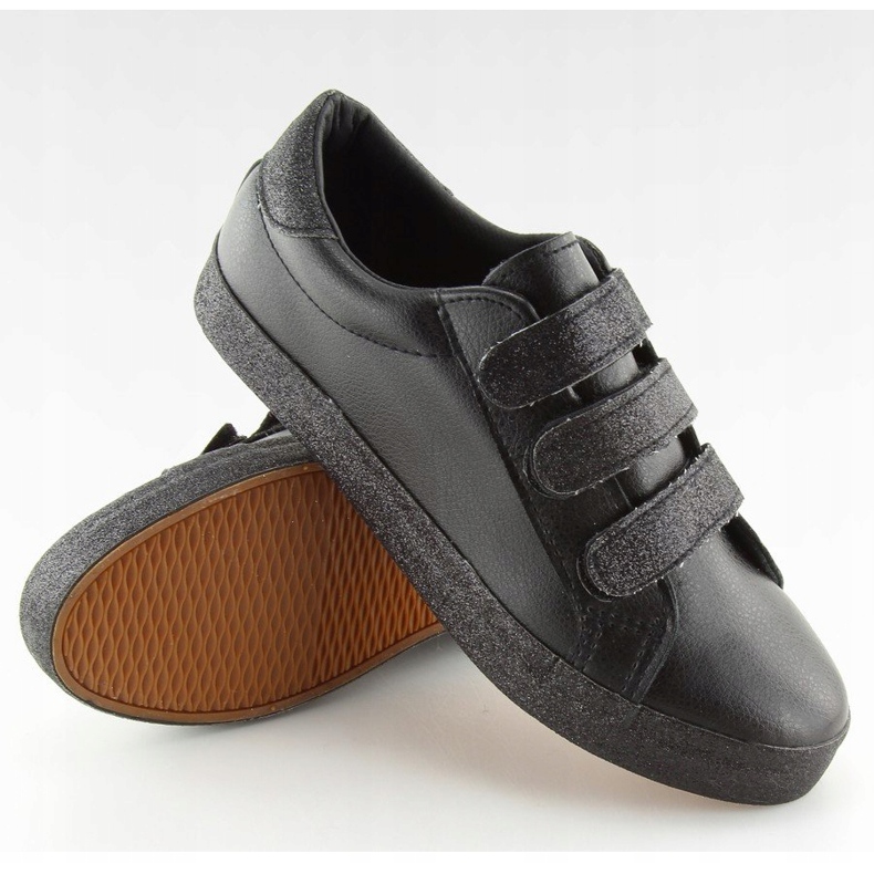 Sorte XL10P Sorte velcro sneakers 2