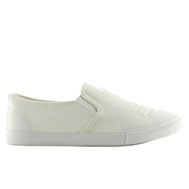 Sneakers slip-on hvid BL126P Hvid 4