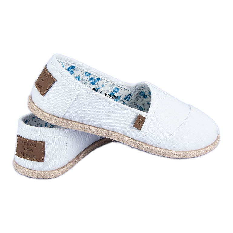 Mckeylor Hvide Slip-on Espadrilles 1