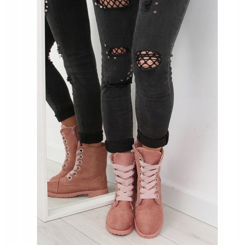 Pink AB-8 Pink støvler lyserød 2