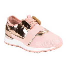 Slip-on sportssko lyserød 1