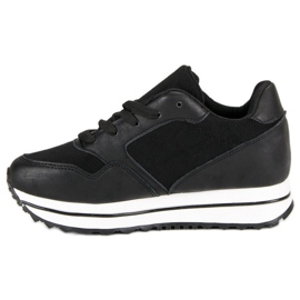 Marquiz Moderigtige sneakers på platformen sort 2