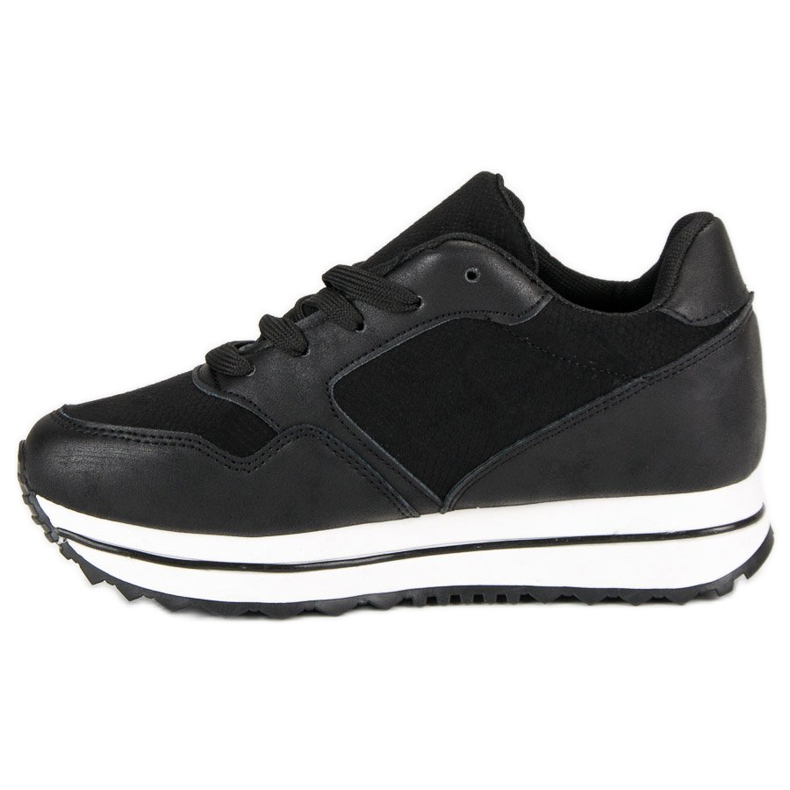 Marquiz Moderigtige sneakers på platformen sort 2
