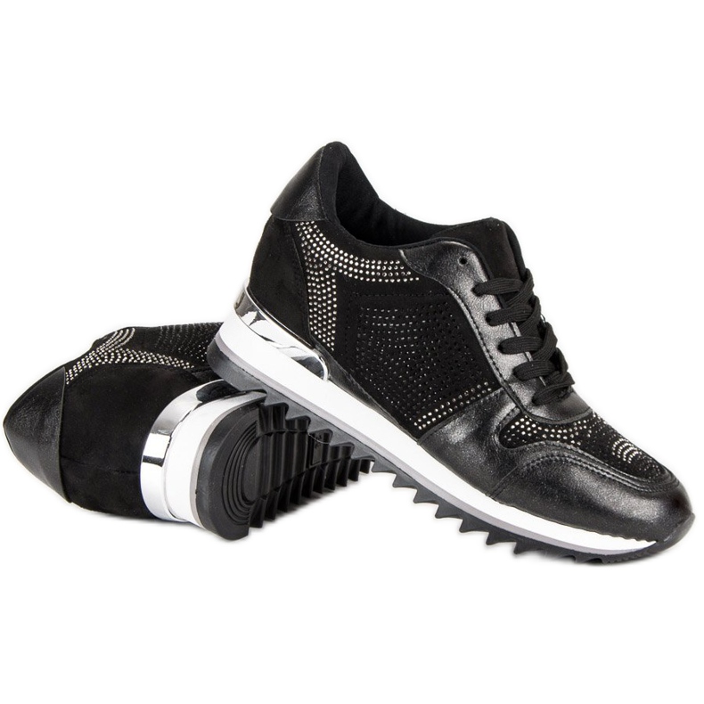 Stilfulde sorte sneakers 1