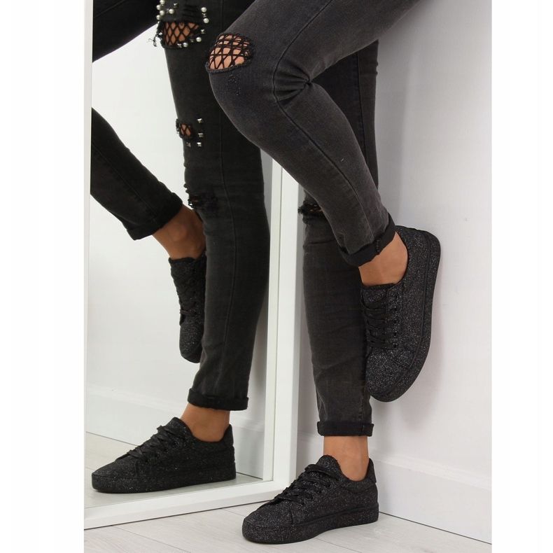 Sort opal BL142 Sorte sneakers 1