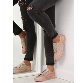 Sneakers opal pink BL142 Champagne lyserød 1