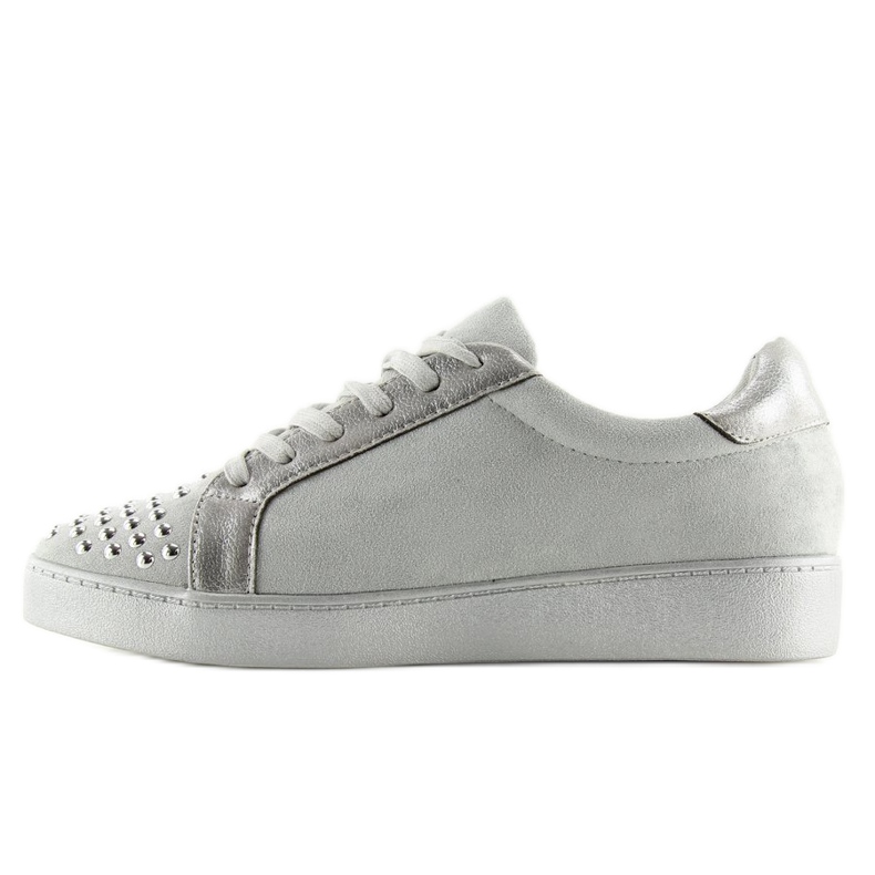 Grå Kvinders grå sneakers G253 grå 1
