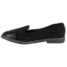 Bestelle Ruskind ballerinaer sort 1