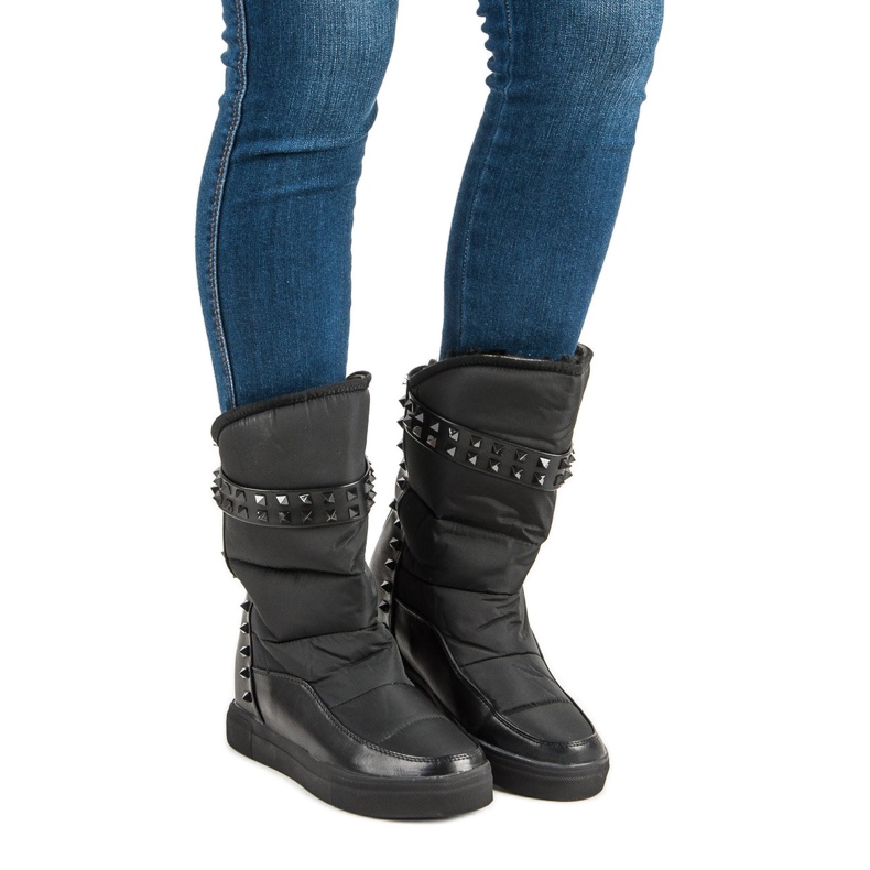 Seastar Black rock sne støvler sort 1