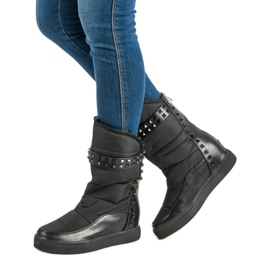 Seastar Black rock sne støvler sort 2