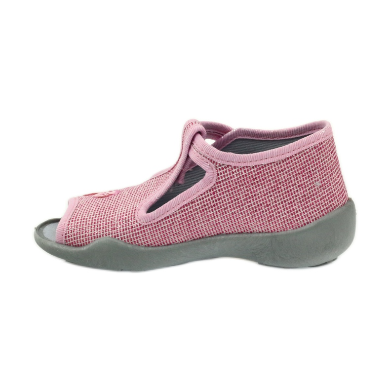 Sløjfe -tøfler Befado 213P104 pink lyserød 2