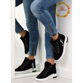 Sort isolerede sneakers 2018-67 sort 1