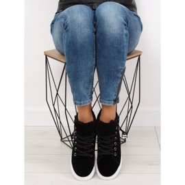 Sort isolerede sneakers 2018-67 sort 2