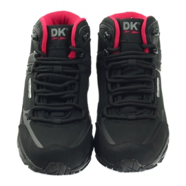 DK 1751 sort softshell trekking sko rød 3