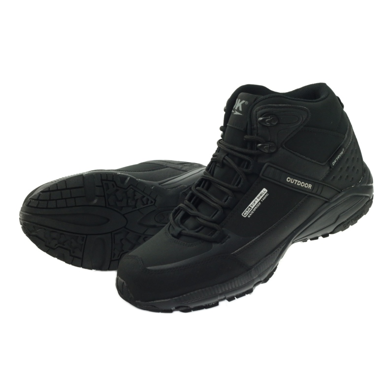 DK 1751 sort softshell trekking sko 4