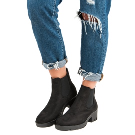 Seastar Suede Jodhpur støvler sort 1