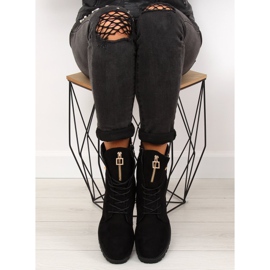 Black Workery støvler HX-015 Sort 1