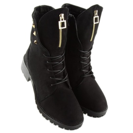 Black Workery støvler HX-015 Sort 2