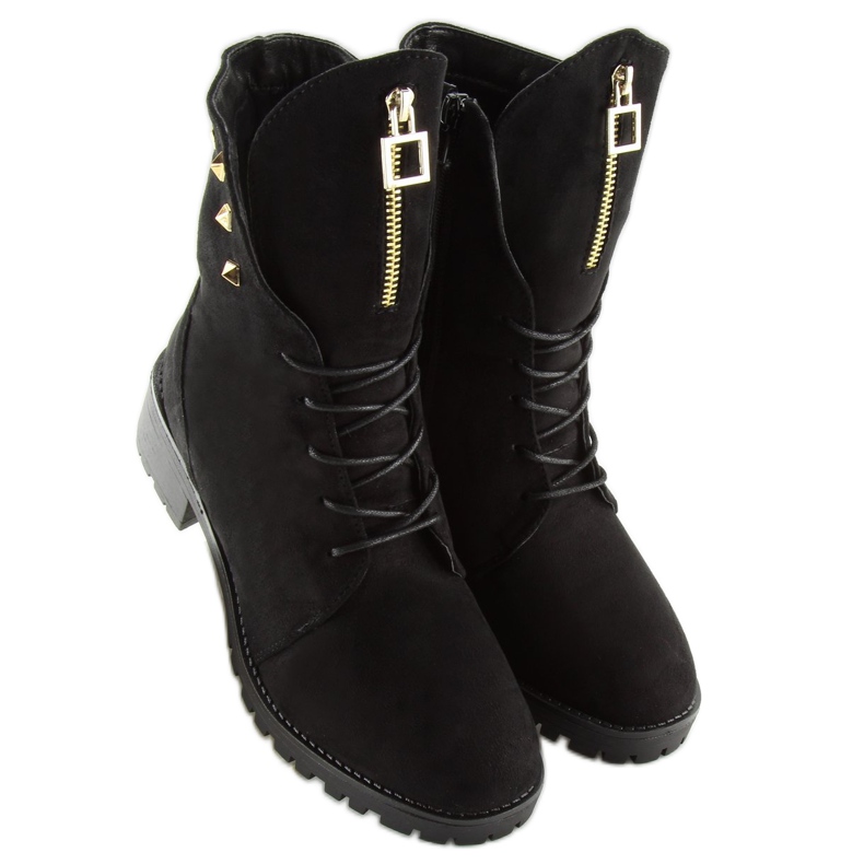 Black Workery støvler HX-015 Sort 2