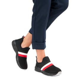 Sorte slip-on sneakers 2