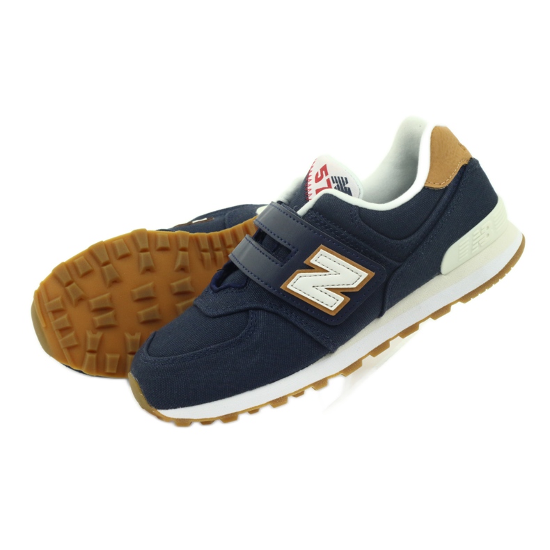 New Balance YV574T1 marineblå 5