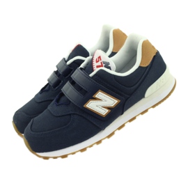 New Balance YV574T1 marineblå 4