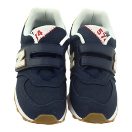 New Balance YV574T1 marineblå 3