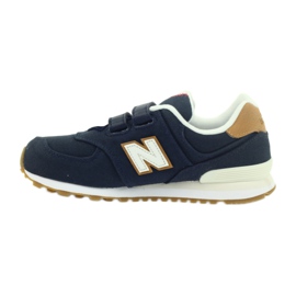 New Balance YV574T1 marineblå 2
