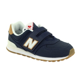 New Balance YV574T1 marineblå 1